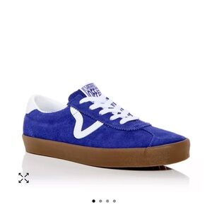 Vans Blue Suede Men's Shoes